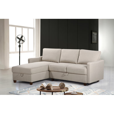 Canapé modulaire réversible avec rangement