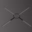 X Outdoor Circular Dining Table-1248443460