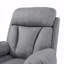 Électrique avec fonction de levage électrique avec fauteuil inclinable pour les personnes âgées, tissu rembourré avec fauteuil inclinable pour les personnes âgées, sièges de style cinéma maison, fauteuil de salon, poche latérale, télécommande, gris clair