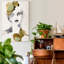«Gold and Gray Exploration IX», reproduction d'art sur toile-333047620