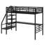 Metal Loft Bed Frame With Desk