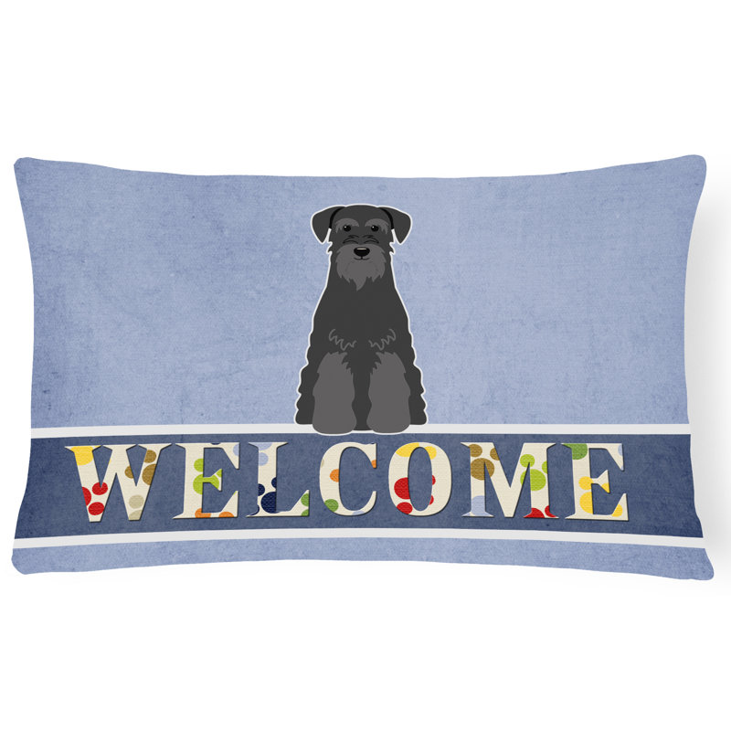  Coussin standard standard de bienvenue Schnauzer