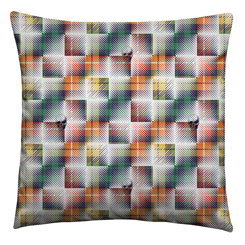 Amalia Geometric Square Cushion