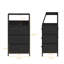 Commode 3 tiroirs avec tablette ouverte-796245953-796245966