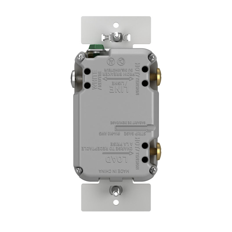 radiant® Smart 20A Outlet with Netatmo, Nickel