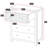 Saragossa 33.8'' Wide 4 -Drawer Dresser