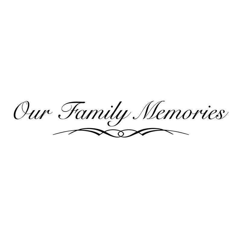 Text & Numbers Non-Wall Damaging Wall Decal, Black