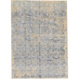 Brookhaven Floral Area Rug in Blue