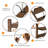 Wall-Mounted Shelf with Hooks-1501163957