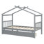 Lit en bois avec tiroirs-437398
