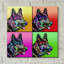 Latitude Run® «Who Rescued Who 4X» par Dean Russo Studios, art mural en verre acrylique, ACR-40106-1656562397