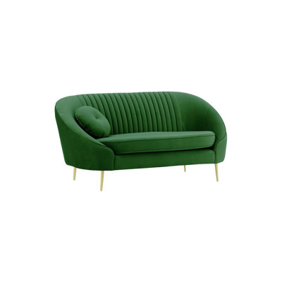 Avlynn 2 Seater Velvet Sofa
