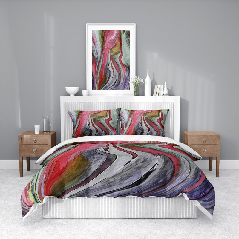 Polyester Duvet Cover, Twin Duvet Cover + 1 Standard Sham