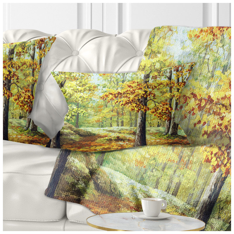 Coussin Landscape, Rectangulaire, 12 po x 20 po