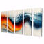 Omparkesh - Abstract Spirals Wall Art - ensemble d'art mural moderne-1291515717-1291515712