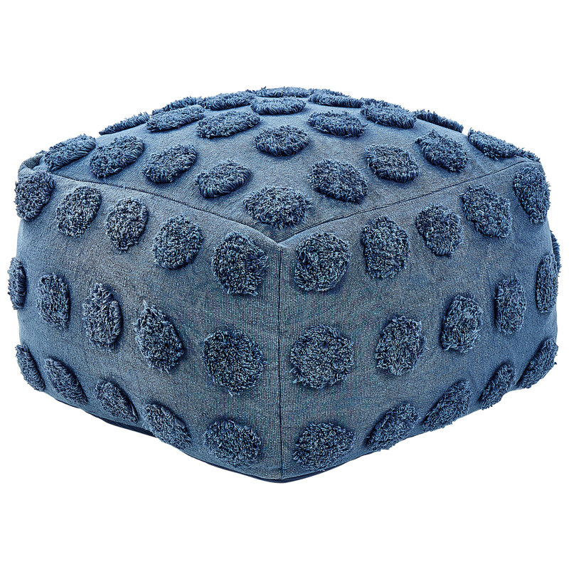 Kleban 50cm Wide Square Pouf Ottoman