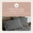 Organic Flannel Pillowcases Set of 2 - Ultra Comfortable 100% GOTS Organic Cotton Pillow Cases King Size with Premium Smooth Brushed Finish and Envelope Closure (Gray, King)-389721883-389721881