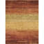 Hand Knotted Wool Area Rug in Rust/Green/Orange-219387863