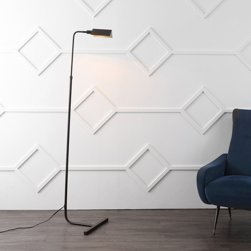 Lampe sur pied à DEL ajustable MidCentury