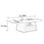 Table basse ovale simple et multifonctionnelle-106473887