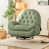 Green Faux Leather