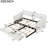 Twin Xl To King Size Beige Upholstered Daybed With Two Storage Drawers, Soft And , Wood Slats Support Expandable Optimal Back Arm Support, No Spring Box Needed