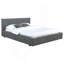 Lit plateforme tapissier Weselyn