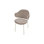 Holly Upholstered Armchair with Metal Frame