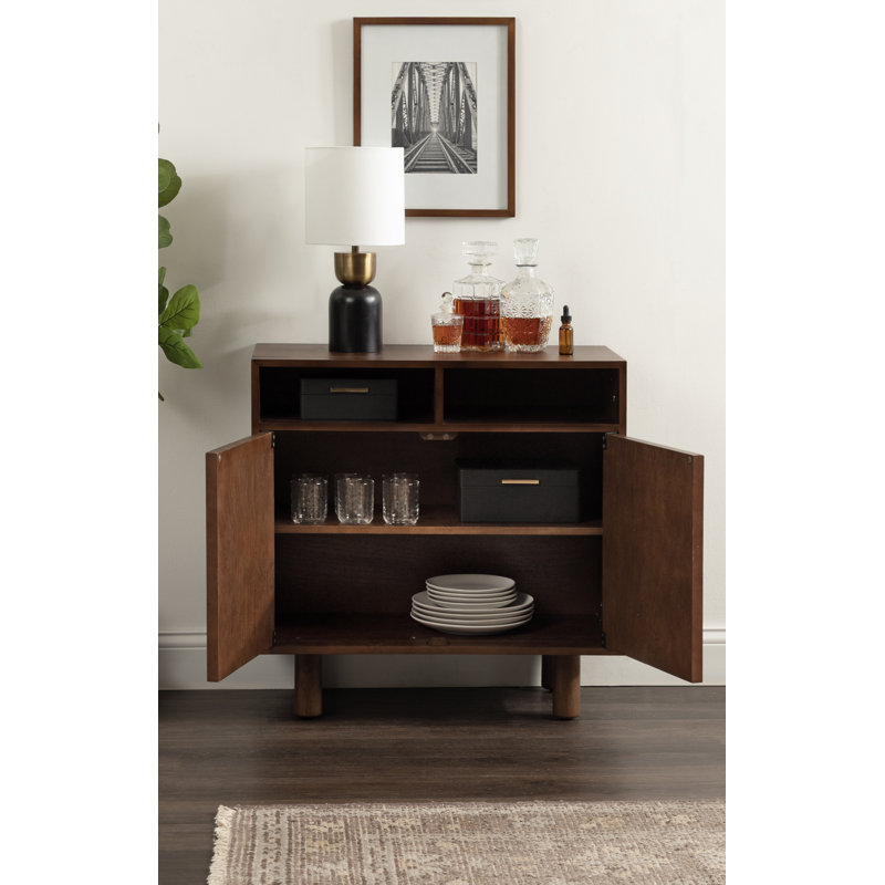 Armoire de rangement à deux portes Cabernel