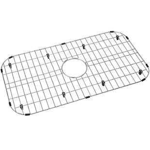 OXO 12.25-in x 11.25-in Back Center Drain Silicone Sink Mat at