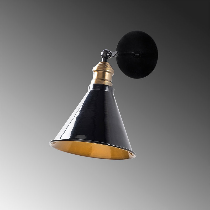 Projecteur noir 1 lumière