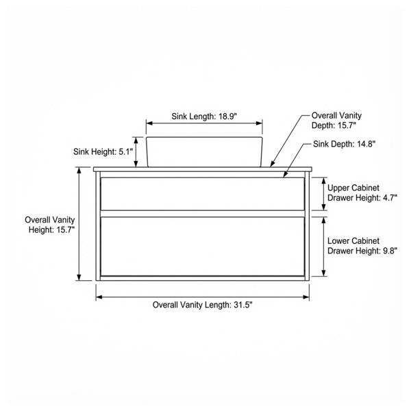 Dimensions du produit