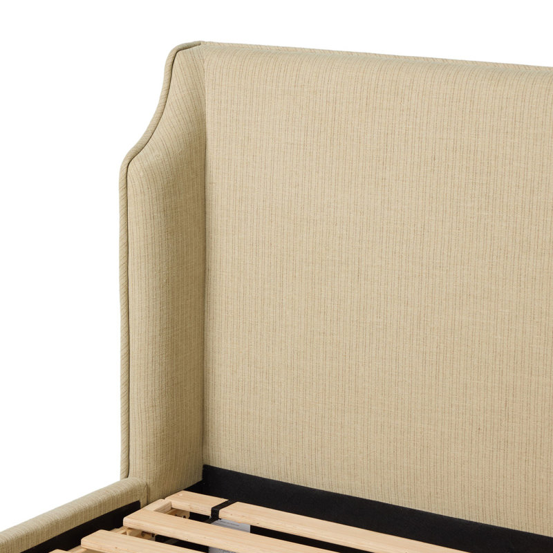 Noelia Bed, King, Laine Natural