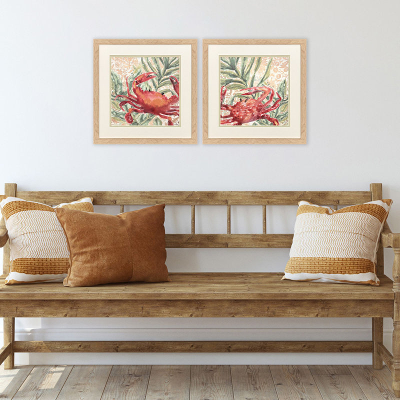 Crabby Crab Framed Art