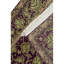 Wool Oriental Area Rug in Wine/Gold