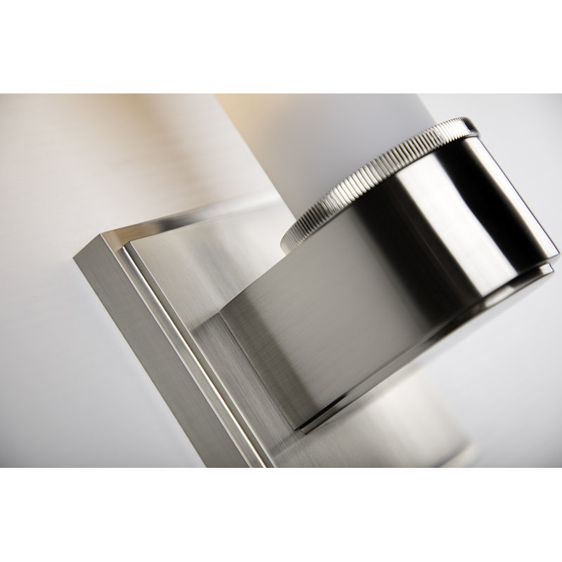 Mill Valley 1-Light Wall Sconce, Satin Nickel