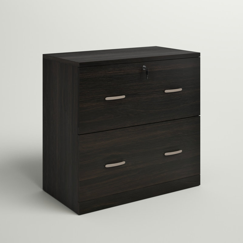 2-Drawer File Cabinet with Lock and Keys, Vertical Storage Filing Cabinet with Hanging Bar for Letter Size, Home Office