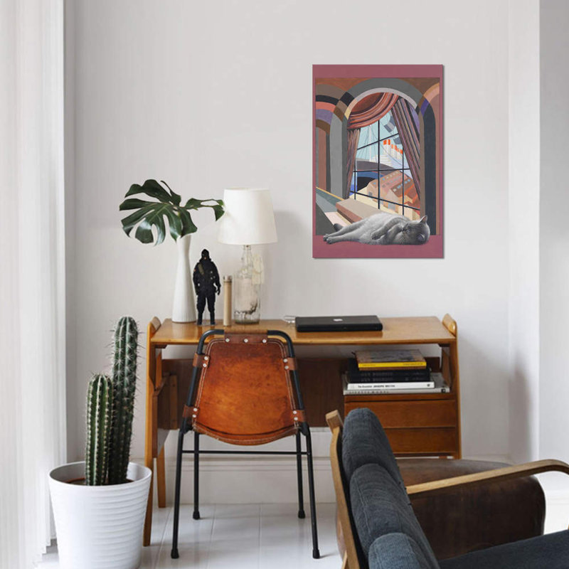 «Amulet Waiting for the Benedictus bateau de croisière», impression sur toile, H 18 po x l 12 po x P 1,5 po, Toile tendue