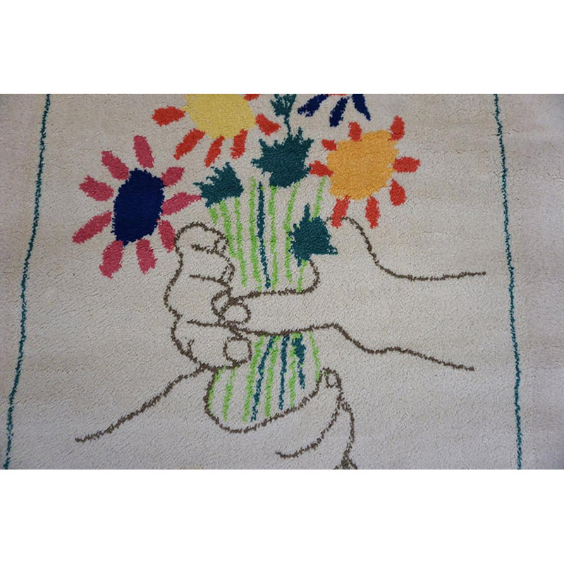 Tapis Pablo Picasso Bouquet of Peace