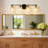 4-Light Hammered Glass Vanity Light