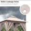 Auvent 1 pièce pour pavillon de jardin Home Isle-101808371-101808373
