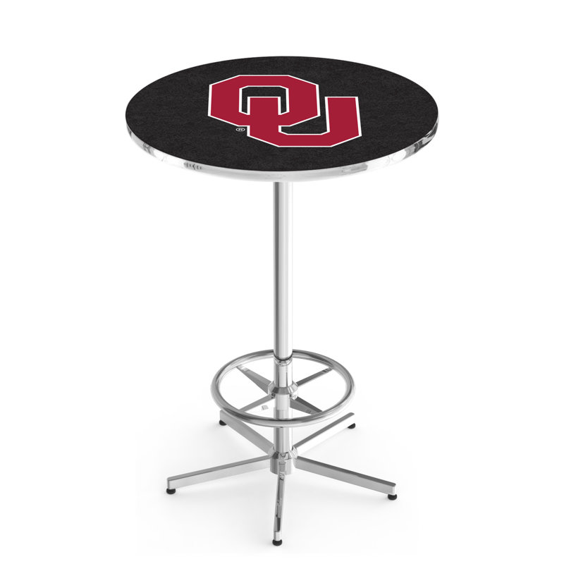 NCAA Round Dining Table, Oklahoma University