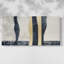 Toile tendue avec châssis abstrait # 9-1318389812