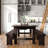 Dejon Rectangular Rustic Solid Pine Folding Dining Table by Flash Furniture-87785207-87784577