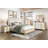 Contemporary Bed With LED Panel Headboard-476715792