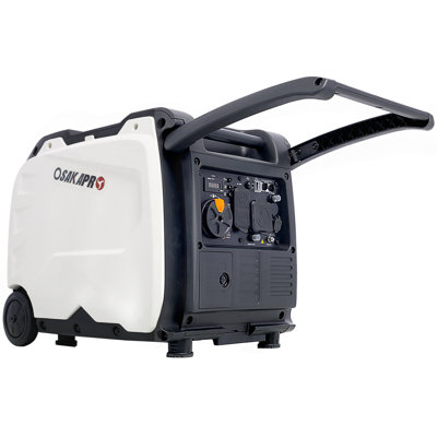 Générateur électrique portatif super silencieux 4500W, poignée pliable avec roue, 212Cc 4 temps
