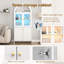 Armoire de dôme en bois aggloméré d'inspiration technique moderne - une combinaison intelligente de rangement pour collations et d'éclairage DEL-942031236