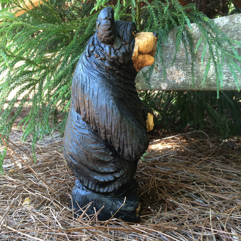Call Of The Wild Garden Statue, 13" H x 6" W x 5" D
