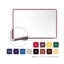 Ghent Magnetic Porcelain Whiteboard with DecoAurora Aluminum Frame-11139030-11139033