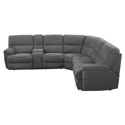 Canapé modulaire inclinable en chenille de 119,5 po Mclendon